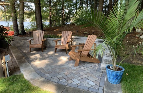 Gray House | Enchanting, secluded home with private sandy beach on Forest Lake in Gray, Maine