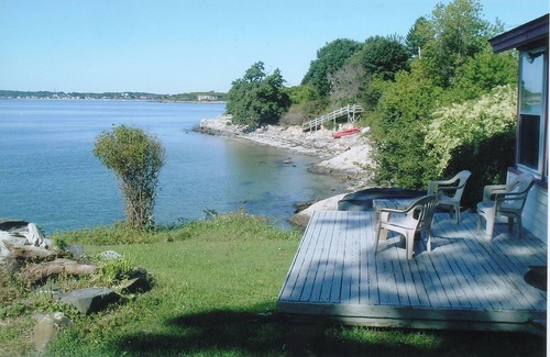 Peaks Island Cottage | ENCHANTING 2BR Cottage right ON The Ocean