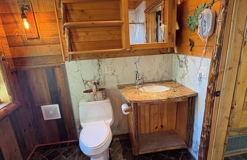 Mohawk Cabin | Enchanting Views from Unique Hand Crafted Waters Edge Cottage