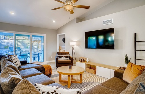 La Paz At Desert Springs House | Endless outdoor entertainment with private pool, spa, mini-golf and more!