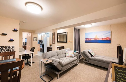Trinidad Apartment | English Basement Apt in a Classic DC Neighborhood