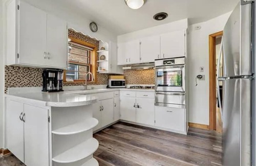 Dunning Apartment | English style brick Tudor