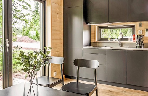 Salen Apartment | Enjoy a stay close to nature in this modern vacation apartment!