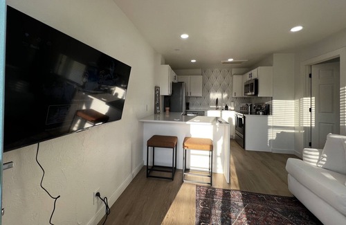 Midtown Apartment | Enjoy a stylish experience at this centrally-located place