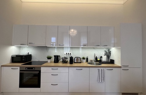 Terezvaros Apartment | Enjoy a stylish experience at this centrally located place.