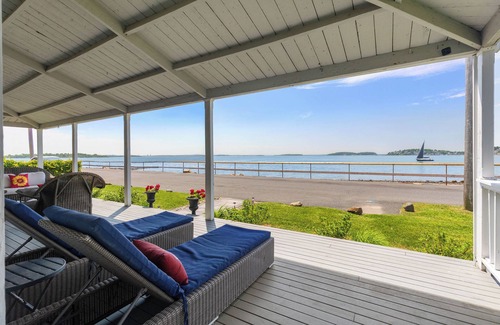 Waveland House | Enjoy Gorgeous Sunsets from Your Waterfront Beach House.