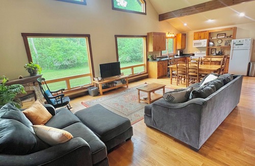 Rileyville Cabin | Enjoy Secluded Starry Nights! Near Luray, HotTub, FastWiFi, Handicap, Fireplace
