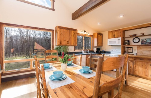 Rileyville Cabin | Enjoy Secluded Starry Nights! Near Luray, HotTub, FastWiFi, Handicap, Fireplace