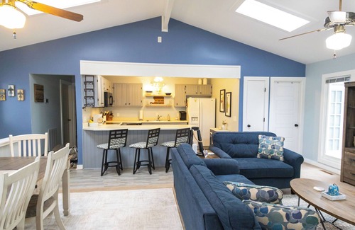 Bracey House | Enjoy Stunning Water Views! - Double Deck Boathouse & Large Fenced Backyard