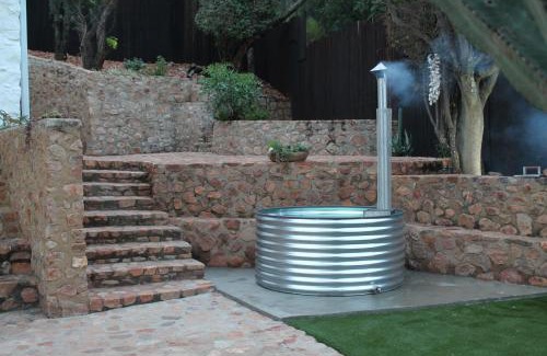 Kosmos Bed & Breakfast | Enso Botanico Boutique Wellness Villa, with an outside wood-fire Hot Tub in Kosmos
