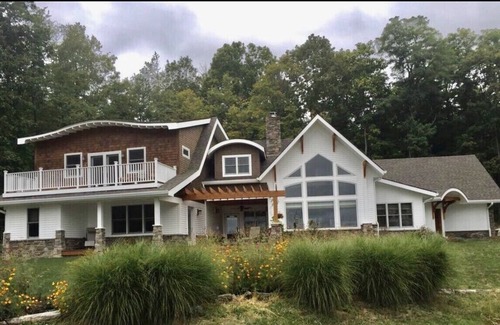Malden House | Entire 3yr.old waterfront house on the Hudson River. 100 ft dock, acres of woods