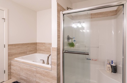 Northwest Edmonton House | Entire House! King bed. Double Garage. Close to Henday Hwy.