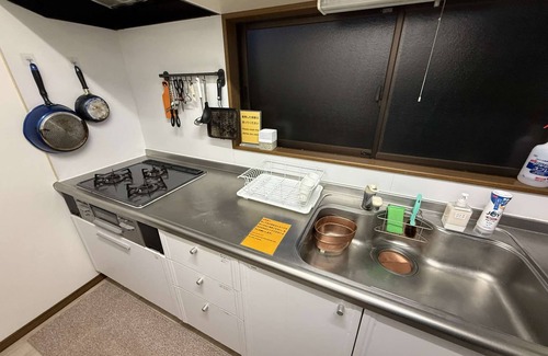 Oshima Apartment | Entire house rental nestled in a quiet, lush area of Izu Oshima｜BBQ & Bonfire available
