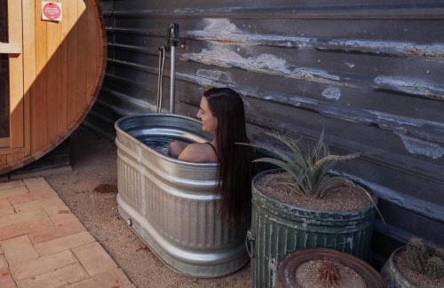 Marfa Hotel | Entire Private Boutique Motel w Courtyard and Sauna