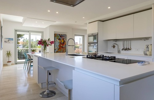 Fertilia Villa | Entire Seafront Villa with rooftop Pool 10 guests