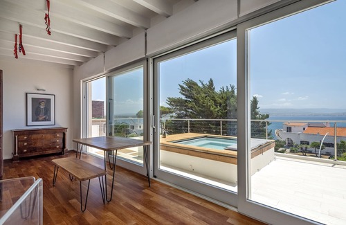 Fertilia Villa | Entire Seafront Villa with rooftop Pool 10 guests