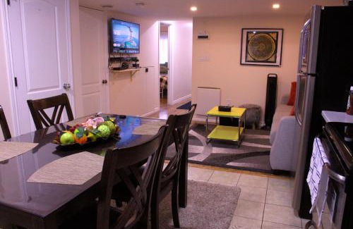 Southeast Edmonton Apartment | Entire Walkout Basement Suite 2 BDRM King & Queen Patio Prvt Entrance