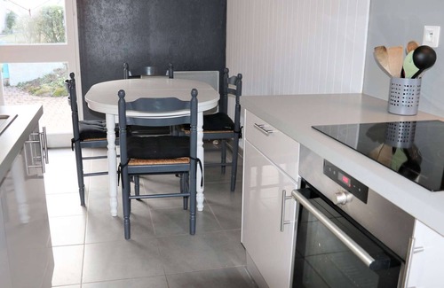 Erdeven House | Erdeven, Cozy 3-room house with terrace and parking, near beach