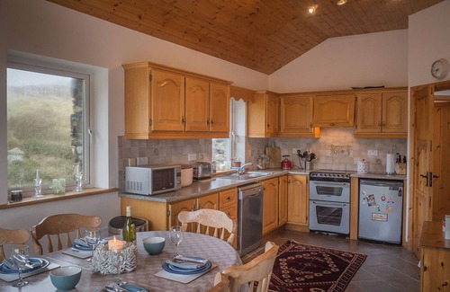 Clifden House | Errislannan Stone Cottage offers plenty of space and fabulous views.