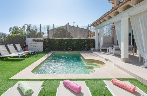 Selva Villa | ES CLOSET - Fantastic house, with private pool, in Selva. Free WiFi