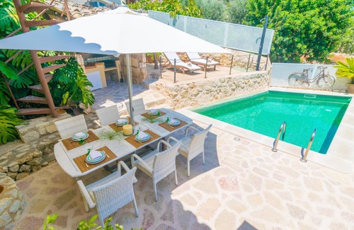 Selva Villa | ES RACO - Beautiful townhouse with private pool near the mountains. Free WiFi