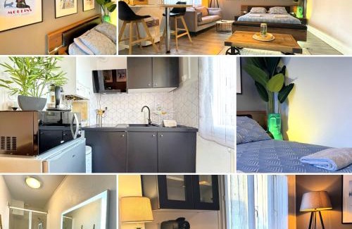 Moulins Apartment | Escapade à Moulins, Studio élégant Rez-de-Chaussée et Parking gratuit