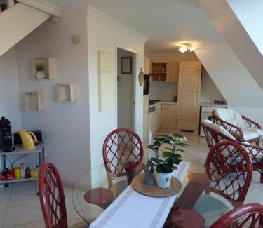 Fort-Mahon-Plage Apartment | Escapade Sarah, appartement duplex