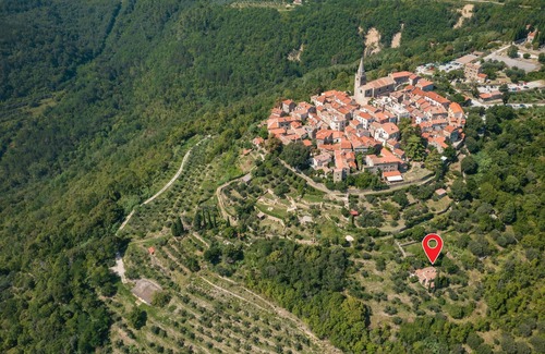 Groznjan House | Escape from your everyday life and enjoy a fantastic view of the Istrian landscape.