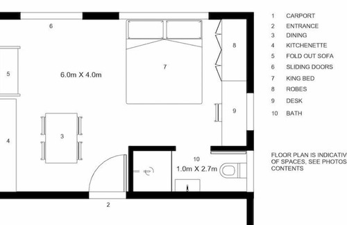 Yapeen House | Escape to a Peaceful Eco Studio in Private Garden