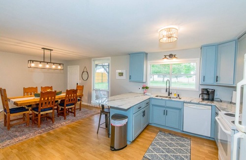 Graford House | Escape to waterfront acreage at PK.