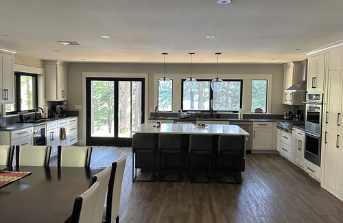 South Casco House | Escape to Your Own Private Peninsula on Sebago Lake. A Luxury Lakefront Retreat.
