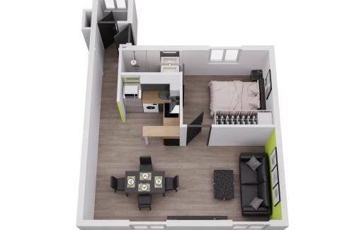 Nansouty-Saint-Genes Apartment | Esprit libre, Beau 2 pièces climatisé