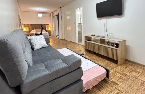 Retiro Apartment | Estudio con Encanto: Patio Luminoso