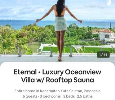 Pecatu Villa | Eternal - Oceanview Luxury Residence with Rooftop Sauna