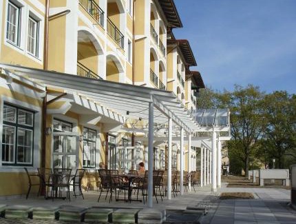 Bad Fuessing Apartment | Europa Residenz Deluxe Suite 307 mit einem Schlafzimmer, 2 Balkone, Doppelstellplatz, zwei Bäder