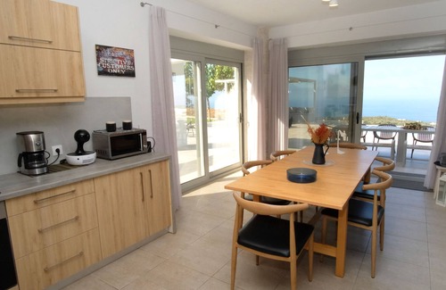 Atsipópoulon Villa | Eva Villas West and East, 2 private pools, sea view