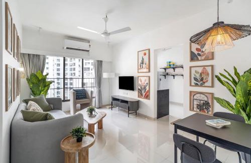 Khar Apartment | Evara 1BHK Khar W by The Bombay Home Company