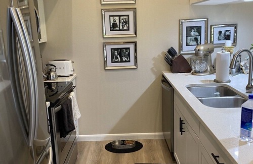 The Meadows Condo | Everything you need in one place! And a sense of privacy.