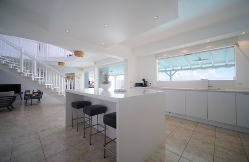 Saint-Francois Villa | Exceptional 180° sea-view villa with 2 pools and 5 suites for 10