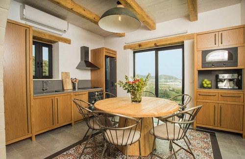 Falassarna Villa | Exceptional 2BD villa Bespoke, heated pool, jacuzzi, sauna, sea & sunset view