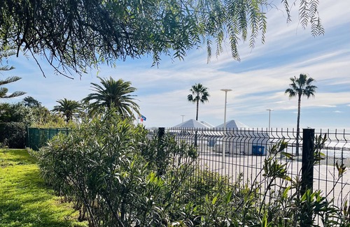 Saint-Laurent-du-Var Apartment | Exceptional Cote d'Azur, luxurious, 2 rooms, ground floor, direct beach access