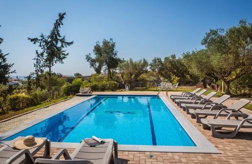 Xi Villa | Exceptional summer villa for 2 -12 guests, 600 meters above Xi Beach, Kefalonia