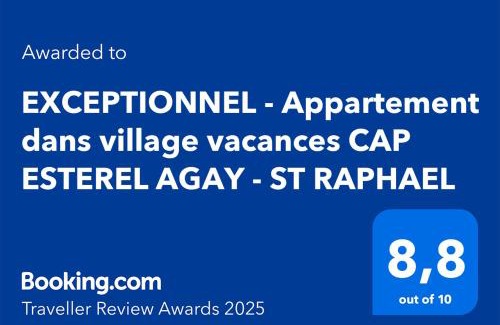 Cap Esterel Apartment | EXCEPTIONNEL - Appartement dans village vacances CAP ESTEREL AGAY - ST RAPHAEL