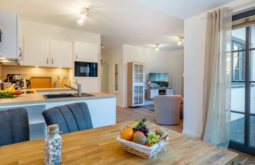 Zingst Apartment | Exclusive, very high-quality and modern vacation apartment with heated cabin