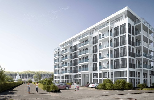 Travemuende Apartment | Exclusive apartment, direct Trave view, 2 bedrooms (21) - Dockside Travemünde