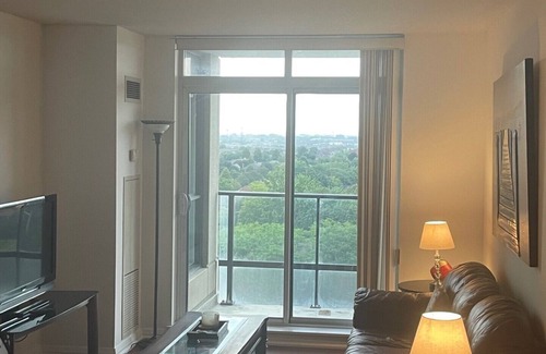 Hurontario Condo | EXECUTIVE CONDO, (FULLY FURNISHED)nOne bedroom plus den, located in Mississauga.