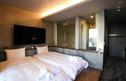 Nagaokakyo Hotel | Executive Twin Room Room Only Plan with 500 yen /Nagaokakyo Kyōto