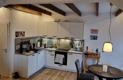 Dornumersiel Apartment | Exklusive Neubau Penthousewohnung Direkt am Wasser mit Großem Balkon