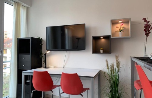 Oststadt Apartment | Exklusive Wohlfühloase by Rabe - Parkplatz, Smart-TV, Netflix