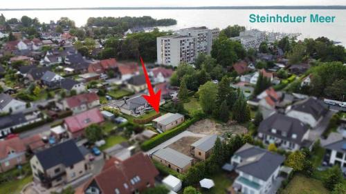 Region Hannover District House | Exklusives Ferienhaus Rybak mit Boxspringbetten direkt am Steinhuder Meer